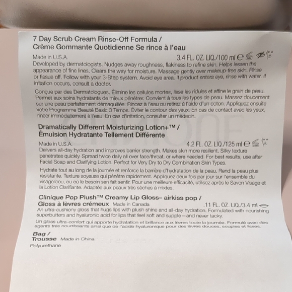 Clinique 5 piece Skincare Collection with Silver Case - Picture 3 of 11